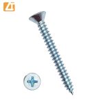 CSK head screw self tapping zinc plated-5