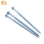 Chipboard screw half thread zinc plated-5