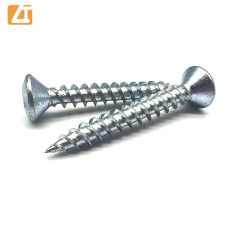 Overl head self tapping zinc plated screw-4