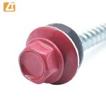 hex head painted screw self drilling point-2