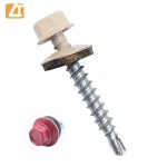 hex head painted screw self drilling point-5