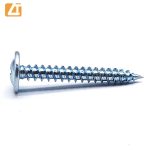 wafer head screw self tapping zinc plated-5