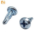 pan framing screw self drilling blue white zinc plated-3
