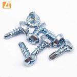 pan framing screw self drilling blue white zinc plated-5